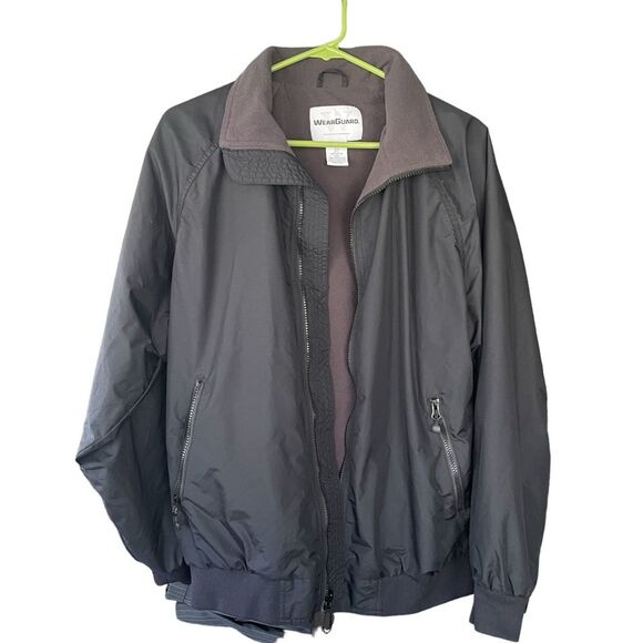 WearGuard 3 Season Full Zip Cozy Fleece Lined Coat Jacket w/Pockets Men's Medium - Picture 1 of 5